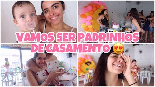 VAMOS SER PADRINHOS DE CASAMENTO  ANIVERSÁRIO SURPRESA  Lidiane Pícculi [upl. by Nalra]