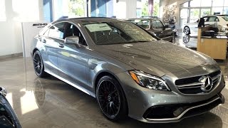 2015 MercedesBenz CLS 63 AMG Review [upl. by Silirama]