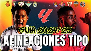 GUÍA FANTASY ALINEACIONES PROBABLES de LALIGA 202425 en BIWENGER y LALIGA FANTASY PARTE 2 [upl. by Eynahpets395]