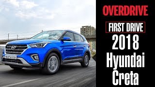 2018 Hyundai Creta  First Drive Review  OVERDRIVE [upl. by Nahtnahoj]