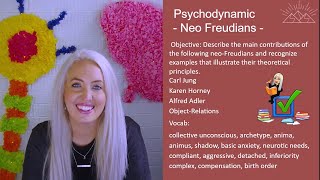 Neo Freudian Personality Theories [upl. by Georgeanna]