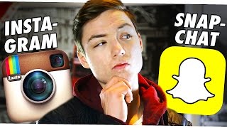 INSTAGRAM VS SNAPCHAT [upl. by Thordis455]