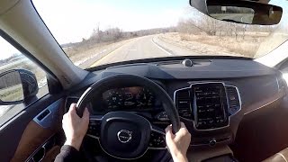 2016 Volvo XC90 T6 AWD Inscription  WR TV POV Test Drive [upl. by Imalda906]