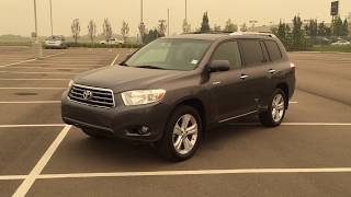 2009 Toyota Highlander Limited Review [upl. by Jackelyn]