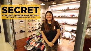 SECRET HYPE amp LEGIT SNEAKER SHOP IN GREENHILLS GOT GOODS RARE PAIRS [upl. by Race]