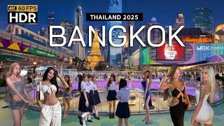 🇹🇭 4K HDR  Bangkok The Best City in the World to Visit in 2025  Thailand Walking Tour [upl. by Best]