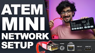 CONNECT YOUR ATEM MINI TO A NETWORK  How to do it amp why you should [upl. by Nylaf]