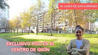 EXCLUSIVO PISO DE 166M2 CON VISTAS AL PARQUE DE ISABEL LA CATÓLICA GIJON ASTURIAS 580000€ [upl. by Akcinat]