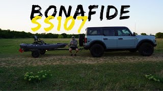 Bonafide SS107 Best kayak for river fishing [upl. by Anrehs]