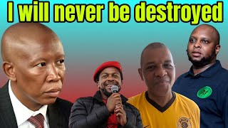 Julius Malema My Brothers turned against me Ill never be destroyed [upl. by Eifos]