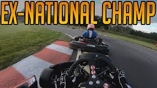 Intense Kart Race Against ExNational Champion [upl. by Port61]