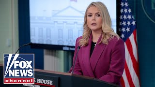 Karoline Leavitt holds White House press briefing [upl. by Aiki828]