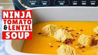 Tomato And lentil Soup In The Ninja Soup Maker  Soup Maker Recipes [upl. by Appel]