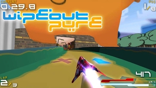 Wipeout Pure  Burgertown  Omega Pack DLC PPSSPP 0 9 8 [upl. by Eniluqcaj956]