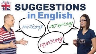 Making Suggestions in English  Spoken English Lesson [upl. by Aciamaj]