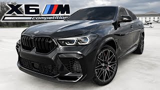 2023 BMW X6M Competition Walkaround Review  Exhaust Sound amp Launch [upl. by Cleland]