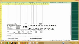 Party Previous Balance Tdl file in tally erp 9 6 1  tdl  previous balance [upl. by Zile]