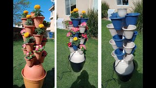 Stacking planters video [upl. by Ayaladnot]