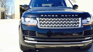 2016 Range Rover Supercharged Full Review Exhaust Start Up Short Drive [upl. by Putnam]