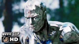 FANTASTIC 4 RISE OF THE SILVER SURFER Clip  quotThe Silver Surfer vs US Armyquot 2007 [upl. by Hanley]