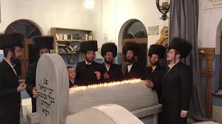 Shulem Brodt amp Neshume Choir Singing Davenen At The Zion Of The Holy Baal Shem Tov IN Ukraine [upl. by Mario]