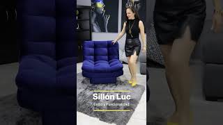 Sillón giratorio elegante para sala 🥰🛋️ [upl. by Marinna]