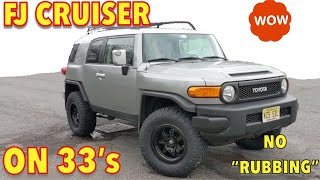 33S On Toyota FJ Cruiser [upl. by Akenet70]