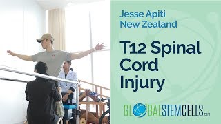 T12 Spinal Cord Injury Patient Ephram from New Zealand Regains Strength After LamiSpine Surgery [upl. by Higinbotham]