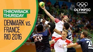 Denmark v France  Full Handball Final  Rio 2016  Throwback Thursday [upl. by Nalniuq]