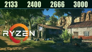 2133Mhz vs 2400Mhz vs 2666Mhz vs 3000Mhz vs 3200Mhz vs 3600Mhz  performance fps test  Ryzen 5 3600 [upl. by Nwadal]