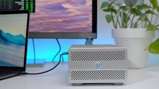 Review Akitio Thunder3 Duo Pro and Quad Thunderbolt 3 drive enclosures [upl. by Nauqit242]