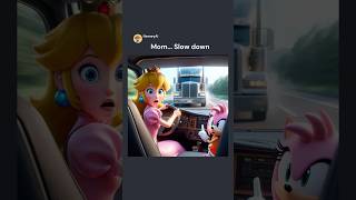 Mario and Princess Peach Lost Their Daughter 😢 PART2 mario sonic memes [upl. by Trella979]