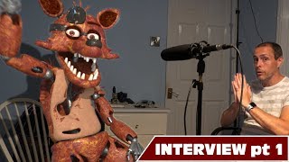 Real fnaf Foxy Interview  Part 1 [upl. by Gauldin861]