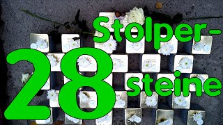 28 Stolpersteine  28 Kinderschicksale [upl. by Finnigan]