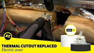 How to Fix an Oven Thermal Cut Out [upl. by Irot]