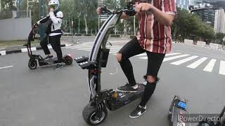 Speed Test Weped scooters [upl. by Rimidalb842]