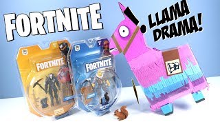 Fortnite Toys Action Figures Llama Drama Loot Piñata 2018 Jazwares [upl. by Ydnerb]