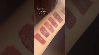 Every day brown lipstickbrown lipstick ke shade💄❤️foryou makeup lipstick [upl. by Rene]