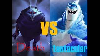 Death Vs TentacularpusssinbootsthelastwishRumbleDeathtentacularWwedreamworks [upl. by Llenyt]