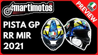 Preview  AGV Pista GP RR Mir 2021 [upl. by Nadirehs]