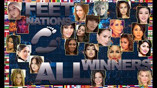 Feet Nations  ALL Winners [upl. by Nirad]