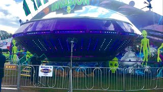 Gravitron POV  Fryeburg Fair 2022 [upl. by Suoirtemed]