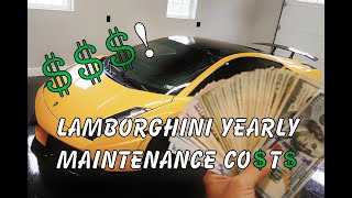 Lamborghini Gallardo Yearly Maintenance Costs [upl. by Claudio]