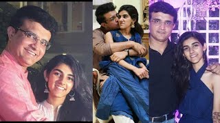 Sourav ganguly with his daughter Sana ganguly unseen photos  wife Dona ganguly  family [upl. by Enoitna]