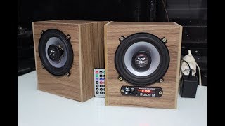 Projeto Caixa de Som Caseira Bluetooth 30rms [upl. by Suertemed]