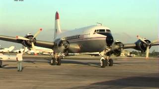 Florida Air transport DC4 landing at OPF [upl. by Mcmullan]