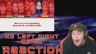 Reaction To XG XG  LEFT RIGHT REMIXX FEAT CIARA X JACKSON WANG [upl. by Terrag]