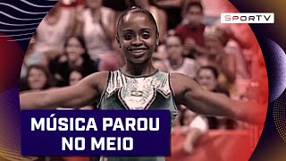 SOLO INCRÍVEL DE DAIANE DOS SANTOS NA COPA DO MUNDO DE GINÁSTICA EM 2005  TBT Olímpico  SPORTV [upl. by Eerized]