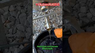 First Oils from the Reactor naturejab science education pyrolysis fyp viral gas foryoupage [upl. by Itsyrk]