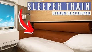 Riding UKs Best SLEEPER TRAIN in SOLO ROOM  Caledonian Sleeper [upl. by Syck]